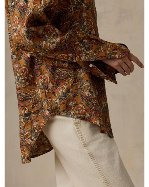 Faherty Brand Natural Linen Relaxed Shirt