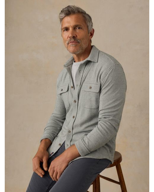 Faherty Brand Natural Legend&Trade; Sweater Shirt for men