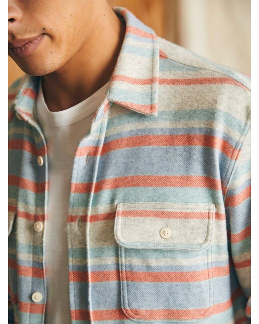 Faherty Brand Natural Legendtm Sweater Shirt for men