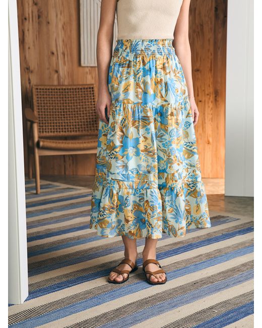 Faherty Brand Multicolor Ivy Skirt