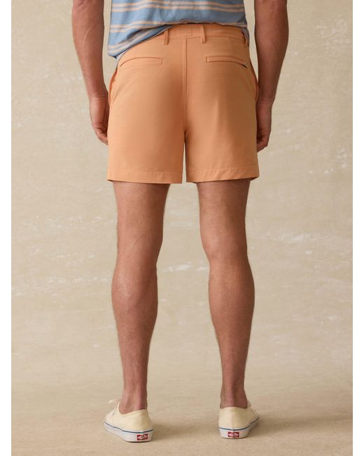 Faherty Brand Natural All Day&Trade; Short (5" for men