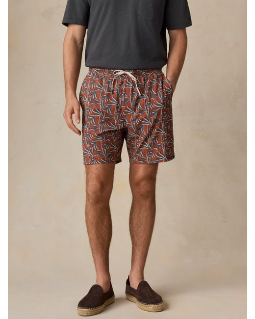 Faherty Brand Natural Shorelite Trunk (7" for men