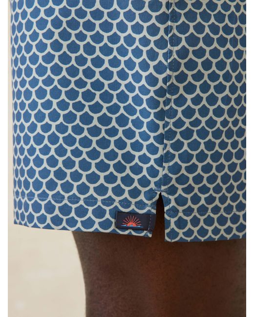 Faherty Brand Multicolor Shorelite Trunk (7" Inseam) for men