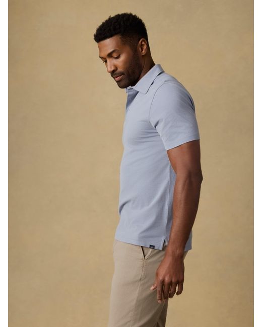 Faherty Brand Natural Short-Sleeve Movement&Trade; Pique Polo Shirt for men