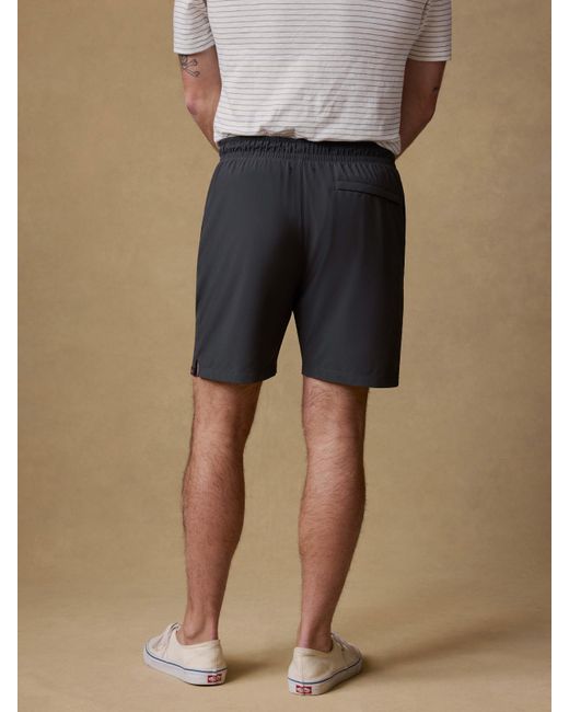 Faherty Brand Black Shorelite Trunk (7" for men