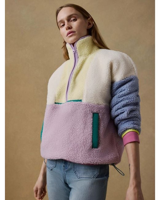 Faherty Brand Multicolor Fireside Fleece Pullover