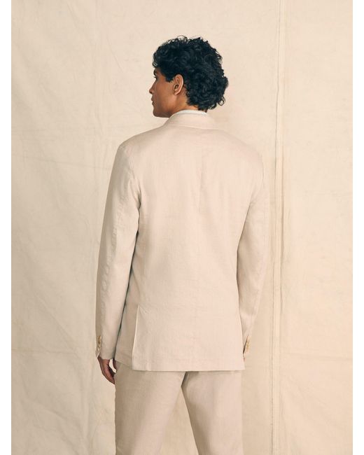 Faherty Brand Natural Movementtm Flex Linen Blazer for men