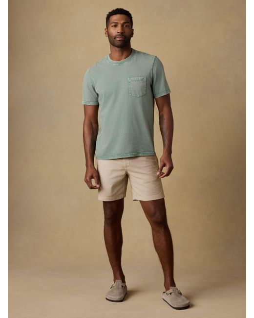 Faherty Brand Green Reserve Chino Short for men
