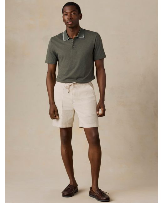 Faherty Brand Natural Dune Utility Short for men