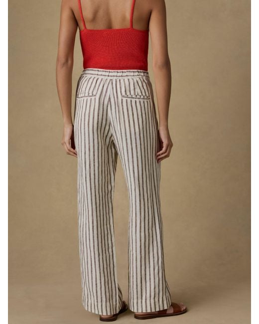 Faherty Brand Natural Sun Strider Linen Pants