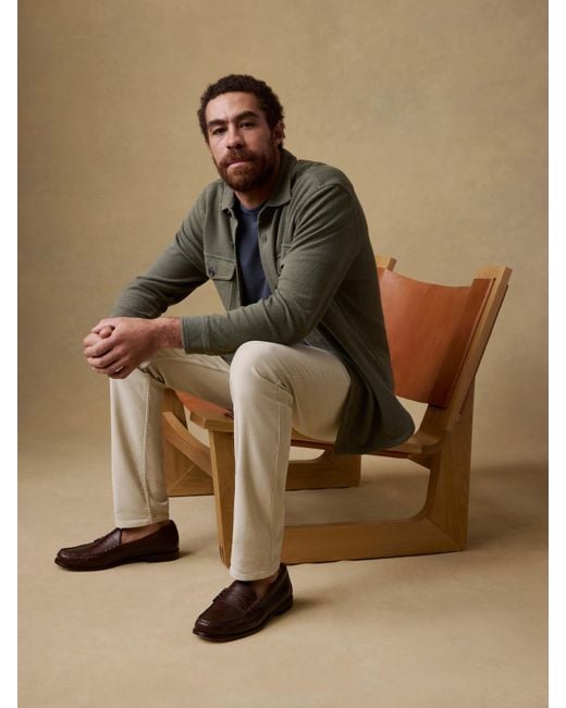 Faherty Brand Green Highland Knit Cpo for men