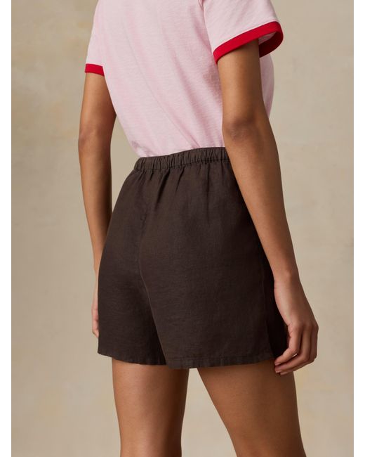 Faherty Brand Natural Laguna Linen Montecito Short