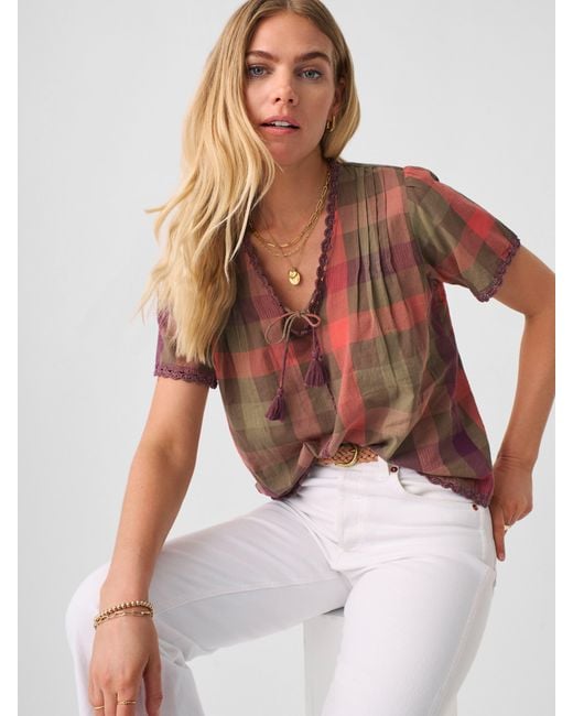 Faherty Brand Multicolor Margate Blouse