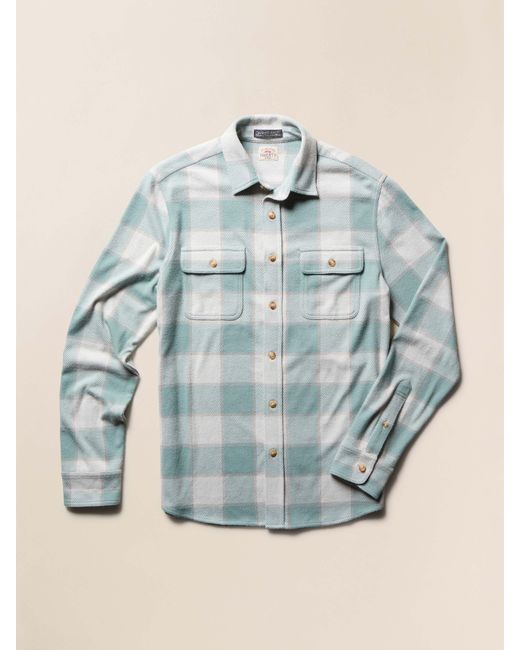 Faherty Brand Brown Legend&Trade; Sweater Shirt for men