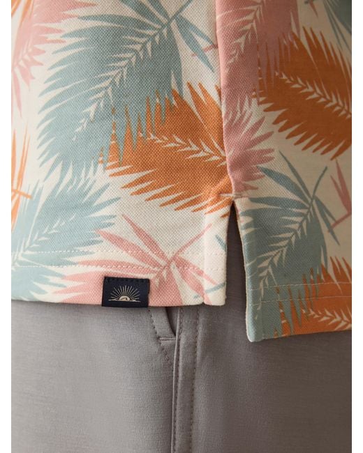Faherty Brand Natural Short-Sleeve Movement&Trade; Pique Polo Shirt for men