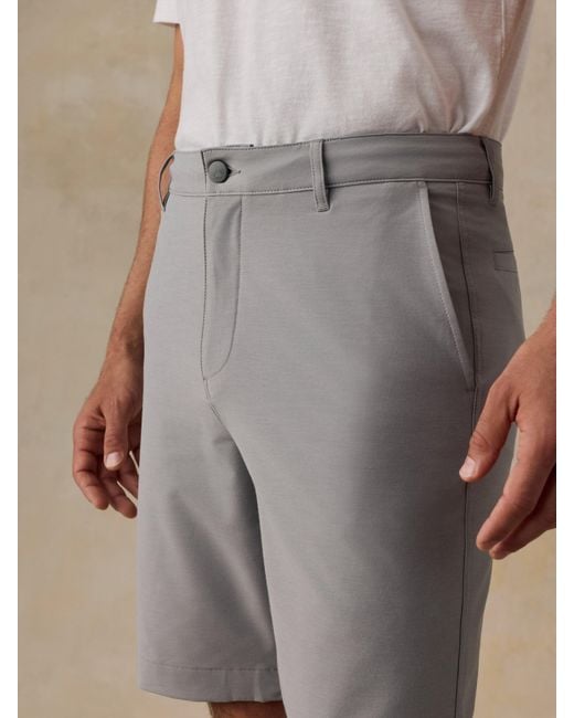 Faherty Brand White All Day&Trade; Short (9" for men