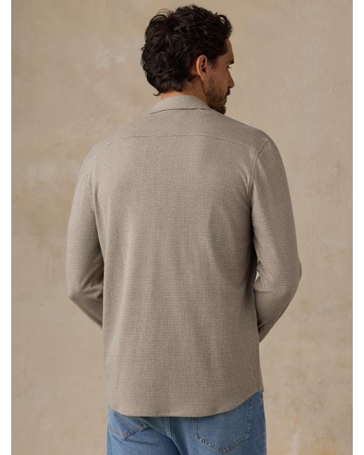 Faherty Brand Brown Legend&Trade; Sweater Shirt for men