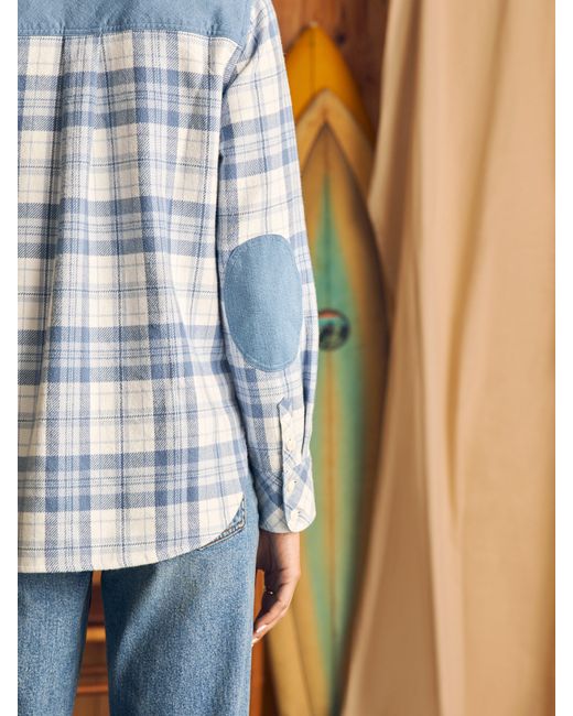 Faherty Brand Blue Daly Shirt