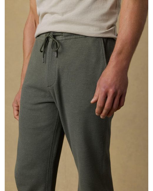 Faherty Brand Natural Highland Knit Pants for men