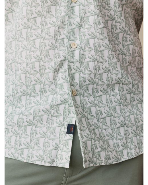 Faherty Brand Multicolor Short-Sleeve Movement&Trade; Monterey Shirt for men