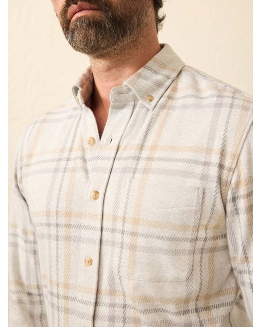 Faherty Brand Natural Legend&Trade; Sweater Shirt (Single Pocket) for men