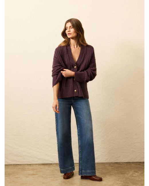Faherty Brand Natural Heirloom Cotton Relaxed Cardigan