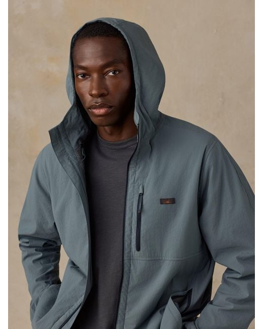 Faherty Brand Gray Shorelite Zephyr Jacket for men