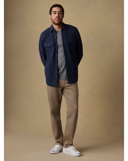 Faherty Brand Blue Highland Knit Cpo for men