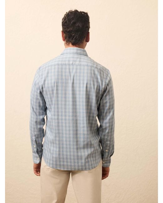 Faherty Brand Gray Movement&Trade; Monterey Shirt for men