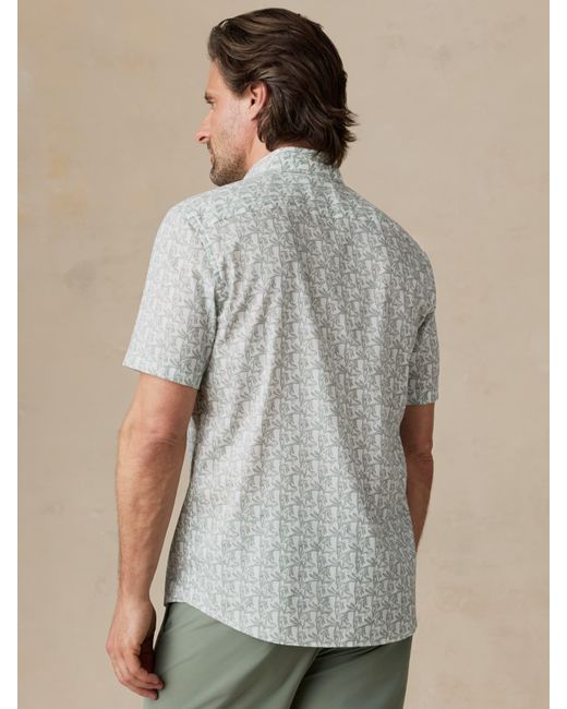 Faherty Brand Multicolor Short-Sleeve Movement&Trade; Monterey Shirt for men