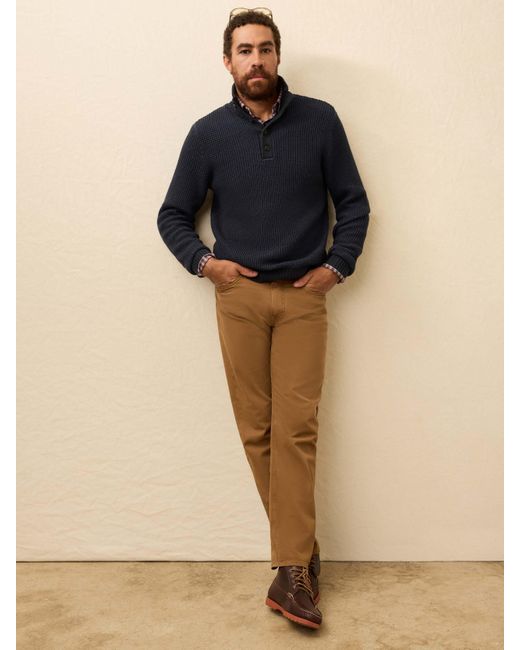 Faherty Reserve Twill 5-Pocket Pants for Men | Lyst UK