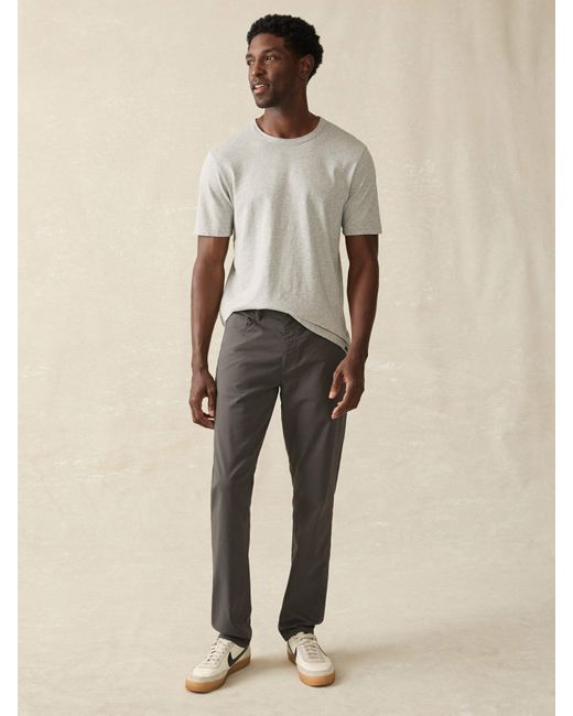 Faherty Brand Natural Movement&Trade; 5-Pocket Pants Athletic Fit for men