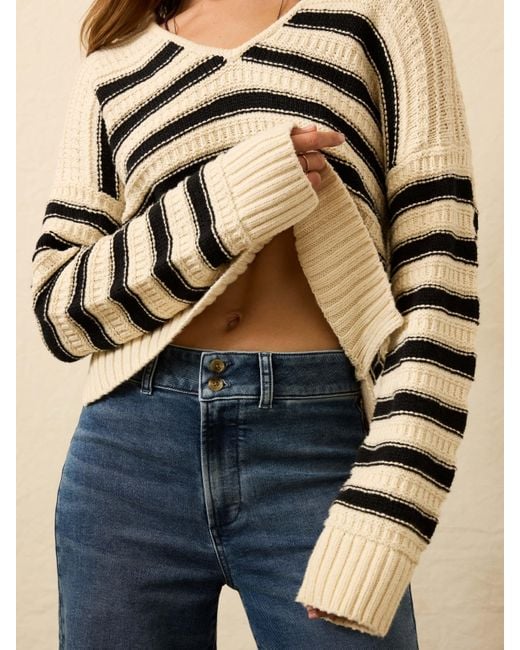 Faherty Brand Natural Heirloom Cotton Sweater Polo