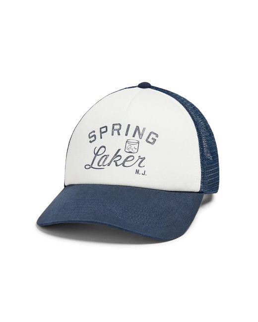 Faherty Brand Blue Spring Laker Trucker