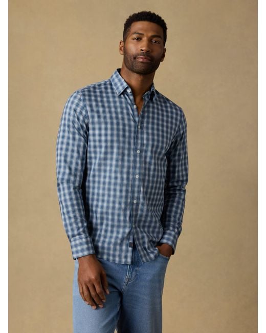 Faherty Brand Blue The Movement&Trade; Shirt for men