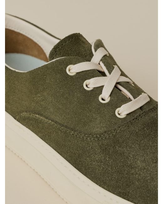Faherty Brand Natural X Opie Way Deck Sneaker for men