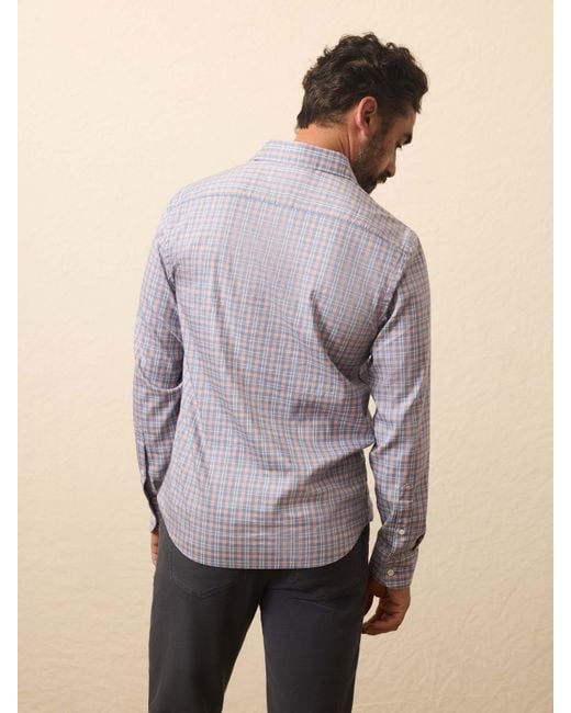 Faherty Brand Gray Movement&Trade; Shirt for men