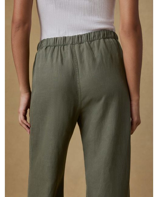 Faherty Brand Green Topanga Drape Pants