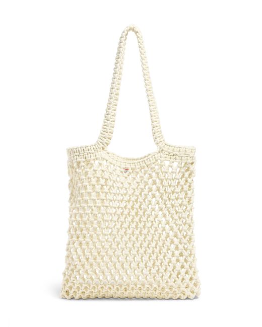 Faherty Brand Natural Sunwashed Market Tote