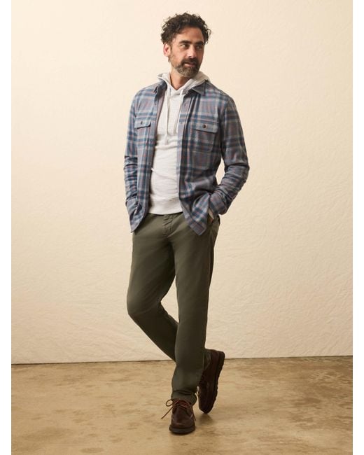 Faherty Brand Blue Legend&Trade; Sweater Shirt for men