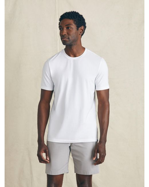 Faherty Brand Natural Movementtm Short-sleeve T-shirt for men