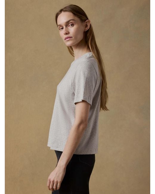 Faherty Brand Natural Sunwashed Regenerative T-Shirt