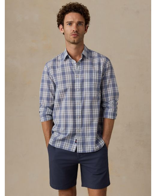 Faherty Brand Multicolor Long-Sleeve Weightless Cotton Shirt for men