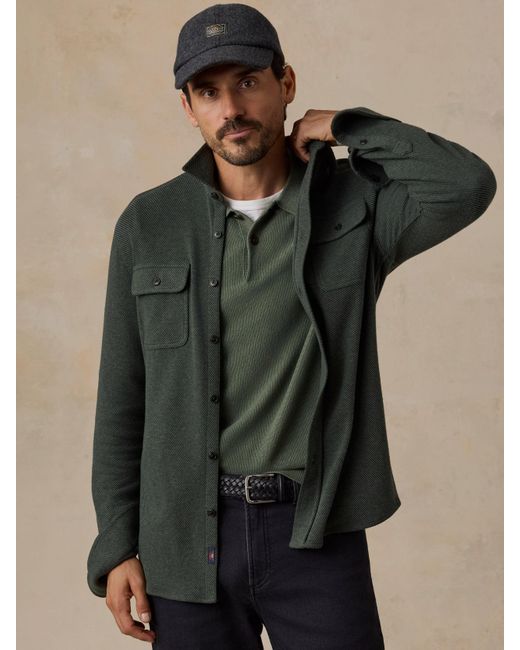 Faherty Brand Green Legend&Trade; Sweater Shirt for men