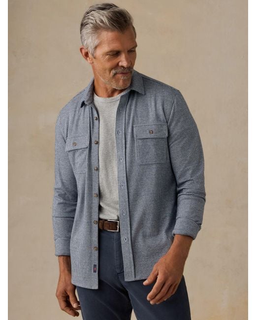 Faherty Brand Green Legend&Trade; Sweater Shirt for men