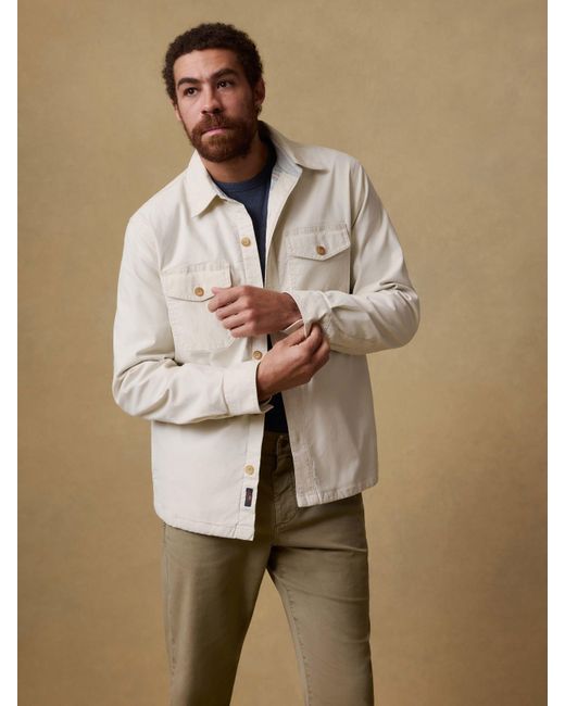 Faherty Brand Natural Lakeside Cpo for men