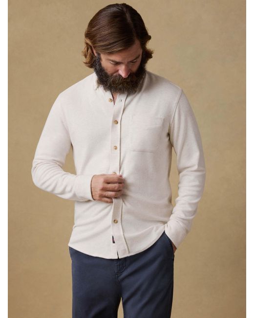 Faherty Brand Natural Legend&Trade; Sweater Shirt (Single Pocket) for men