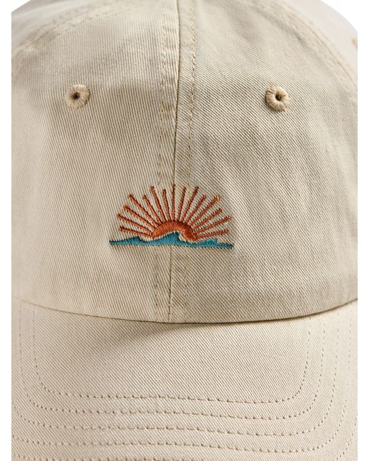 Faherty Brand Natural Sunwashed Baseball Hat