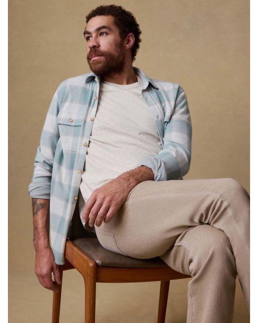 Faherty Brand Brown Legend&Trade; Sweater Shirt for men