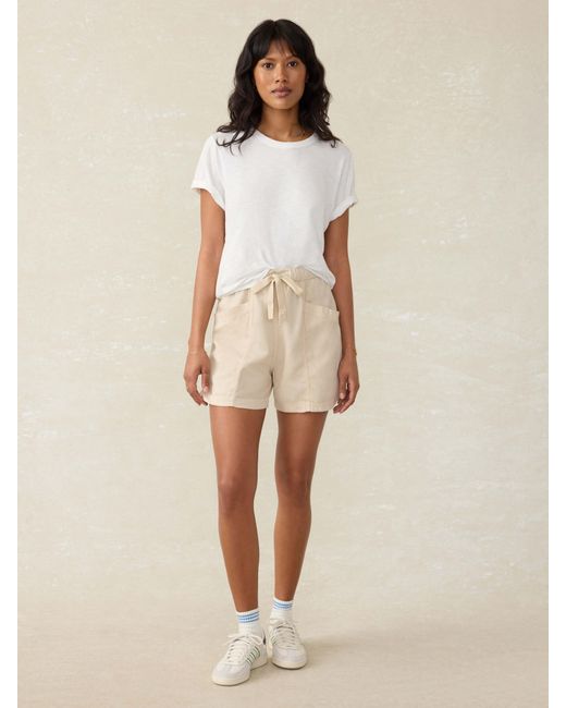 Faherty Brand Green Topanga Drape Short